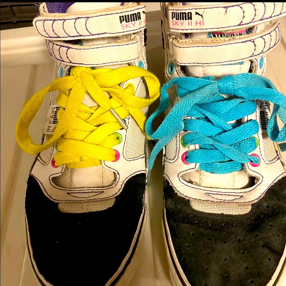 Vintage 80s pumas size women’s 8